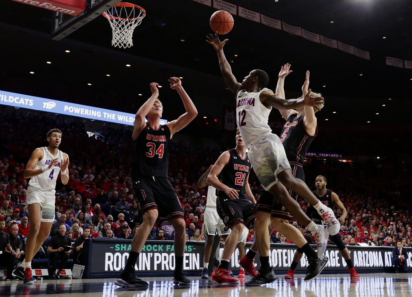 Arizona Wildcats 84, Utah Utes 81 in OT (copy)